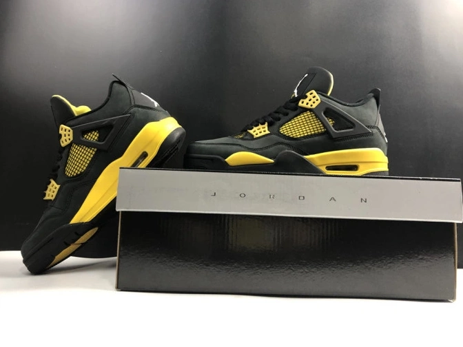 Thunder Jordan Retro Air 4 308497-008 0813